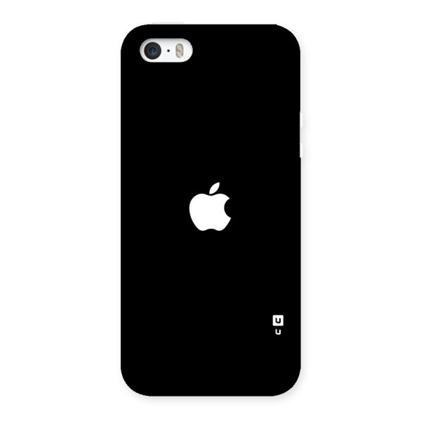 Jet Black Apple Special Back Case for iPhone SE