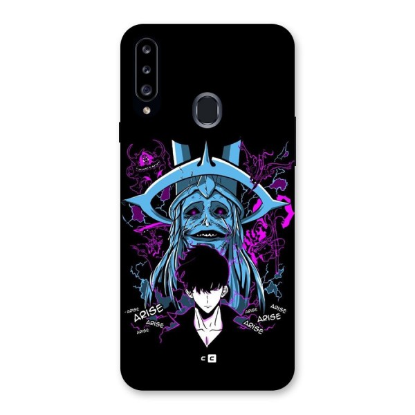 Jinwoo Arise Back Case for Galaxy A20s