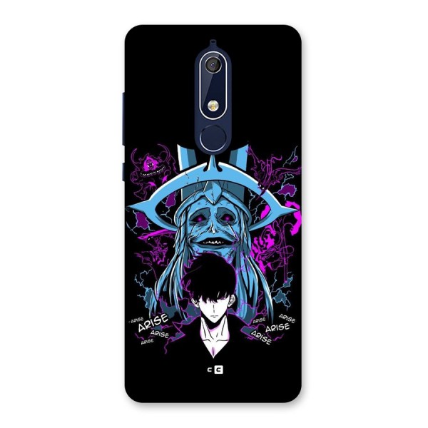 Jinwoo Arise Back Case for Nokia 5.1