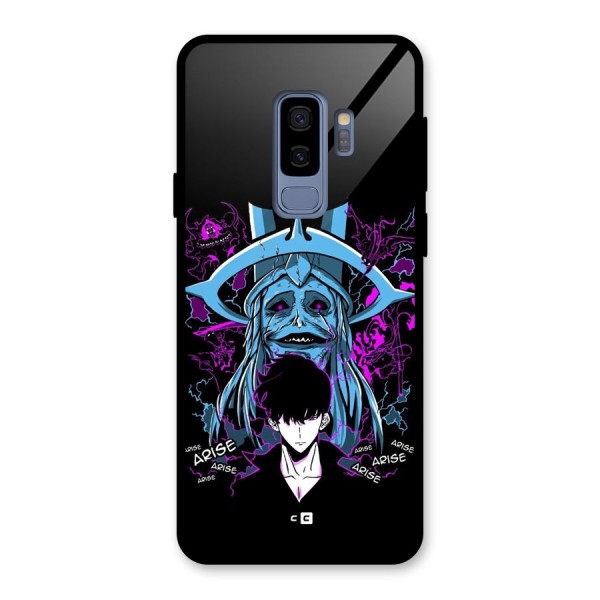 Jinwoo Arise Glass Back Case for Galaxy S9 Plus