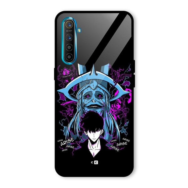 Jinwoo Arise Glass Back Case for Realme XT