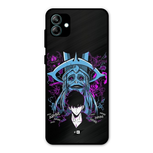 Jinwoo Arise Metal Back Case for Galaxy A04