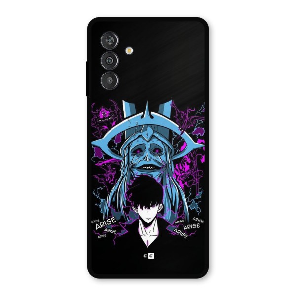 Jinwoo Arise Metal Back Case for Galaxy F13