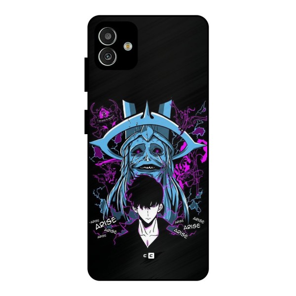 Jinwoo Arise Metal Back Case for Galaxy M13 5G