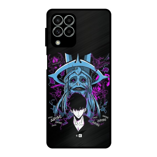 Jinwoo Arise Metal Back Case for Galaxy M33