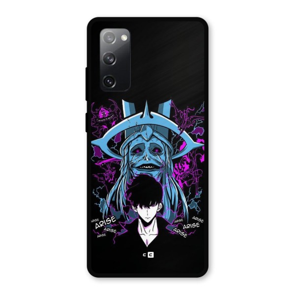 Jinwoo Arise Metal Back Case for Galaxy S20 FE