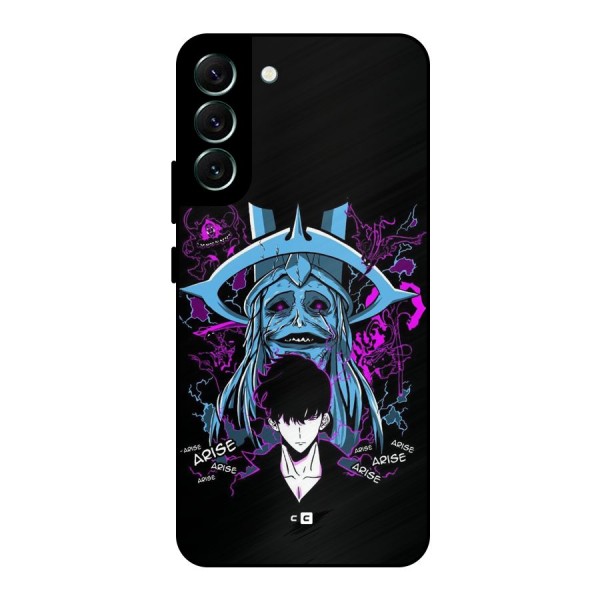 Jinwoo Arise Metal Back Case for Galaxy S22 Plus 5G