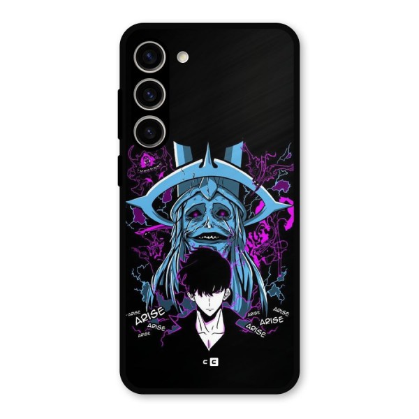 Jinwoo Arise Metal Back Case for Galaxy S23 Plus