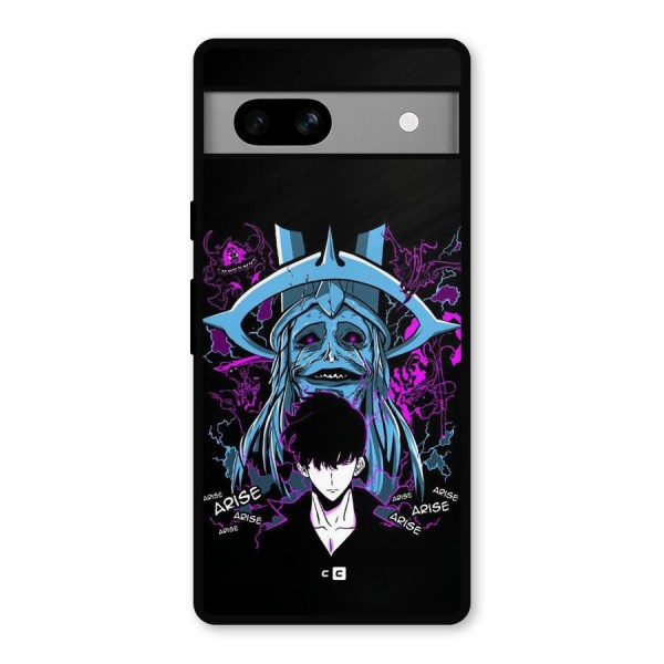 Jinwoo Arise Metal Back Case for Google Pixel 7a