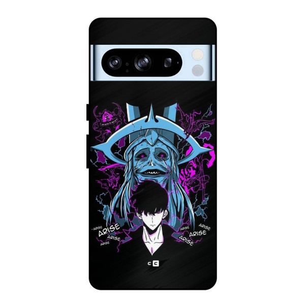 Jinwoo Arise Metal Back Case for Google Pixel 8 Pro