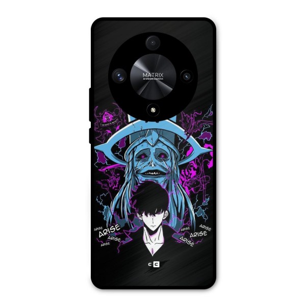 Jinwoo Arise Metal Back Case for Honor X9b