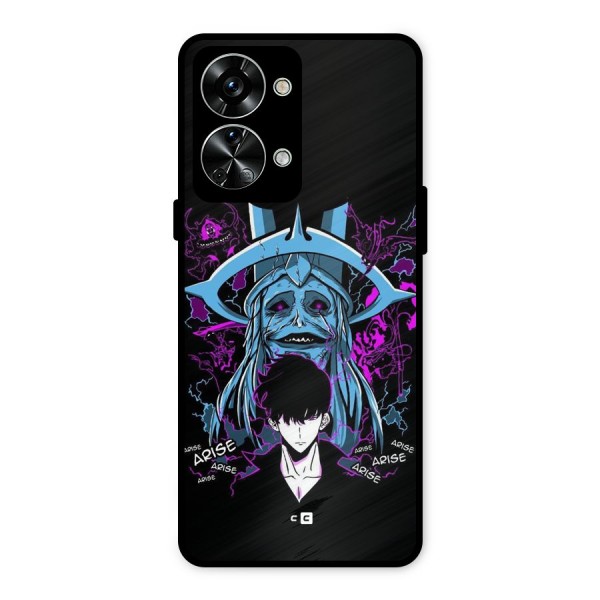 Jinwoo Arise Metal Back Case for OnePlus Nord 2T