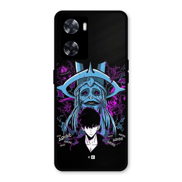 Jinwoo Arise Metal Back Case for Oppo A77