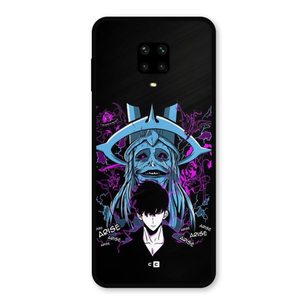 Jinwoo Arise Metal Back Case for Poco M2