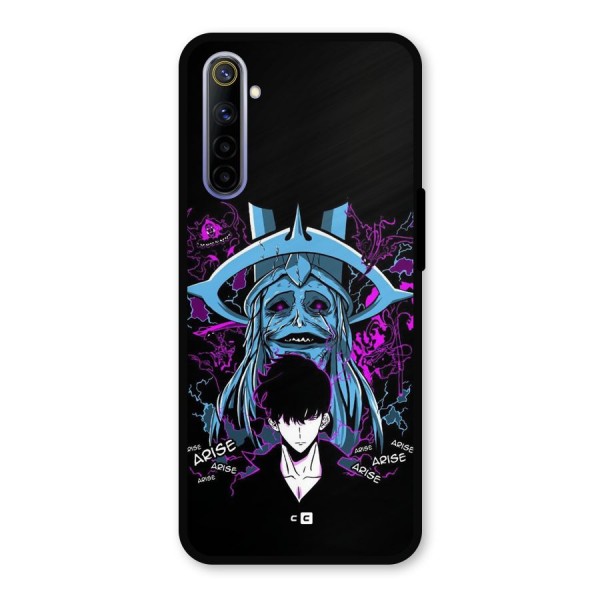 Jinwoo Arise Metal Back Case for Realme 6