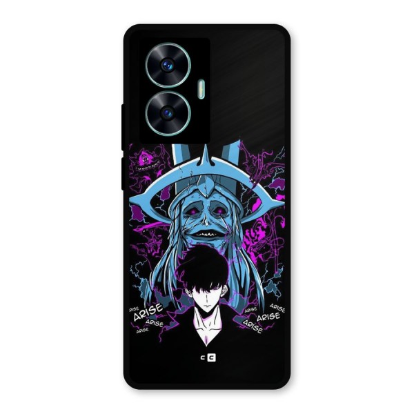 Jinwoo Arise Metal Back Case for Realme C55