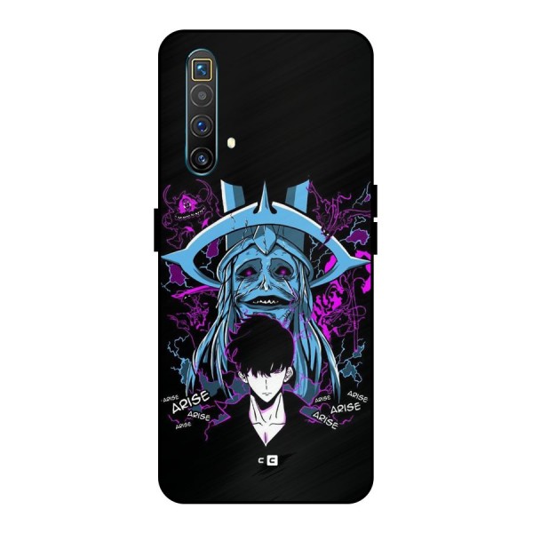 Jinwoo Arise Metal Back Case for Realme X3 SuperZoom