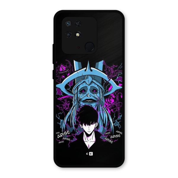 Jinwoo Arise Metal Back Case for Redmi 10