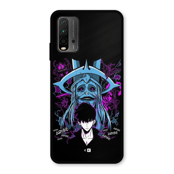 Jinwoo Arise Metal Back Case for Redmi 9 Power