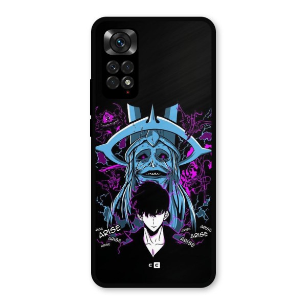 Jinwoo Arise Metal Back Case for Redmi Note 11