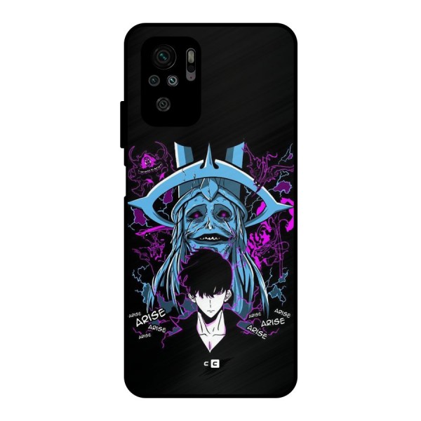 Jinwoo Arise Metal Back Case for Redmi Note 11 SE