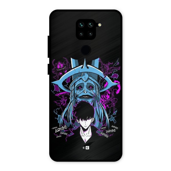 Jinwoo Arise Metal Back Case for Redmi Note 9