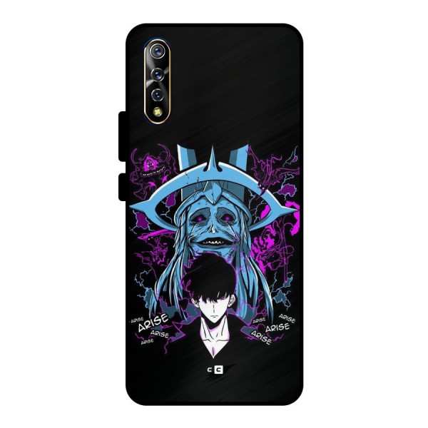 Jinwoo Arise Metal Back Case for Vivo S1