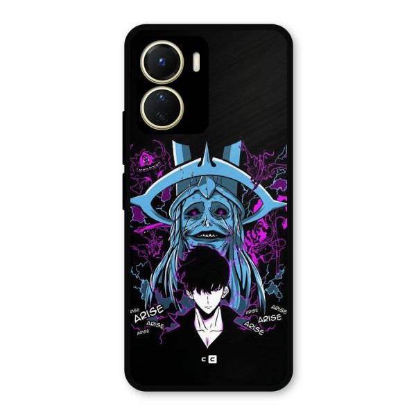 Jinwoo Arise Metal Back Case for Vivo T2x