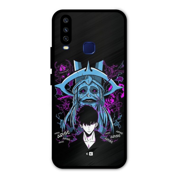 Jinwoo Arise Metal Back Case for Vivo U10