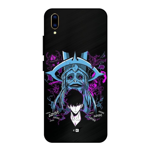 Jinwoo Arise Metal Back Case for Vivo V11 Pro