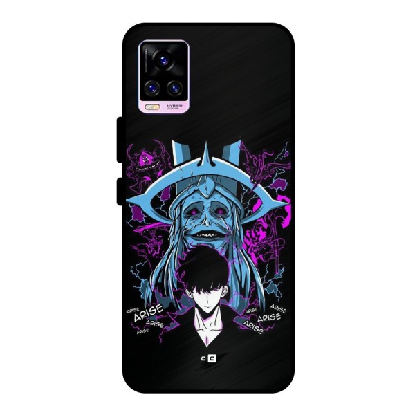 Jinwoo Arise Metal Back Case for Vivo V20 Pro