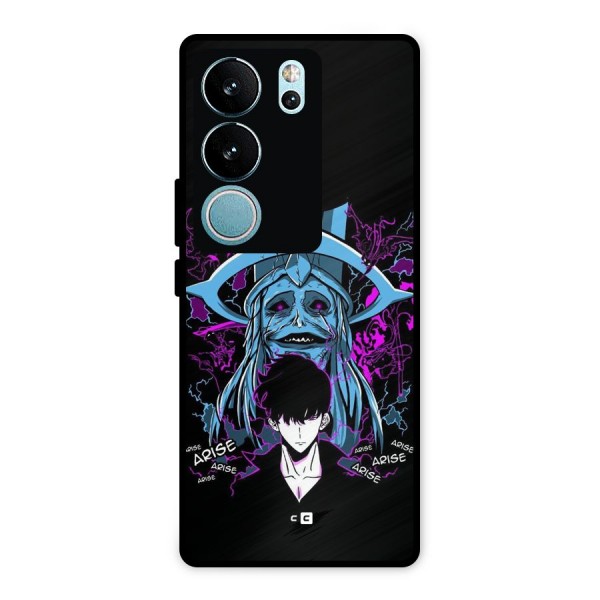 Jinwoo Arise Metal Back Case for Vivo V29