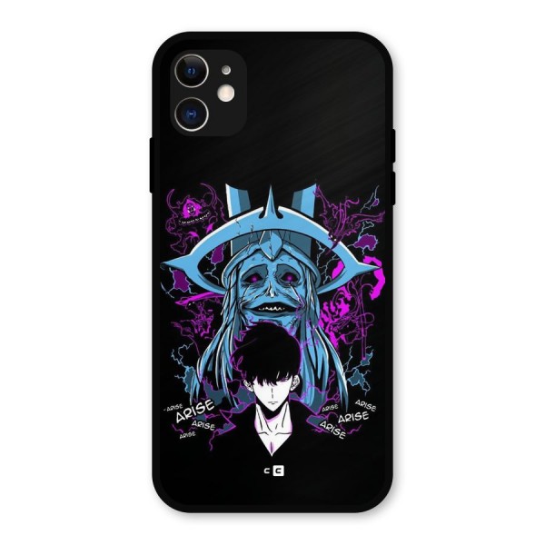 Jinwoo Arise Metal Back Case for iPhone 11