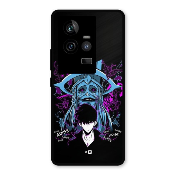 Jinwoo Arise Metal Back Case for iQOO 11 5G