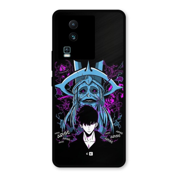 Jinwoo Arise Metal Back Case for iQOO Neo 7 Pro