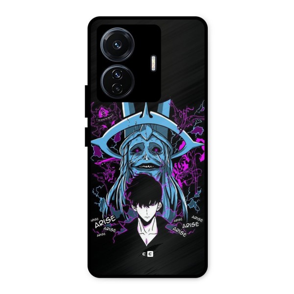 Jinwoo Arise Metal Back Case for iQOO Z6