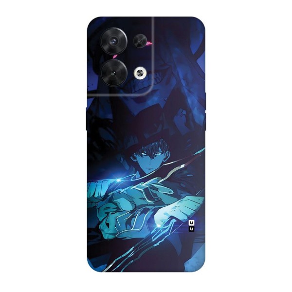 Jinwoo Fighting Mode Back Case for Oppo Reno8 5G