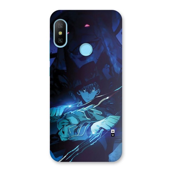 Jinwoo Fighting Mode Back Case for Redmi 6 Pro