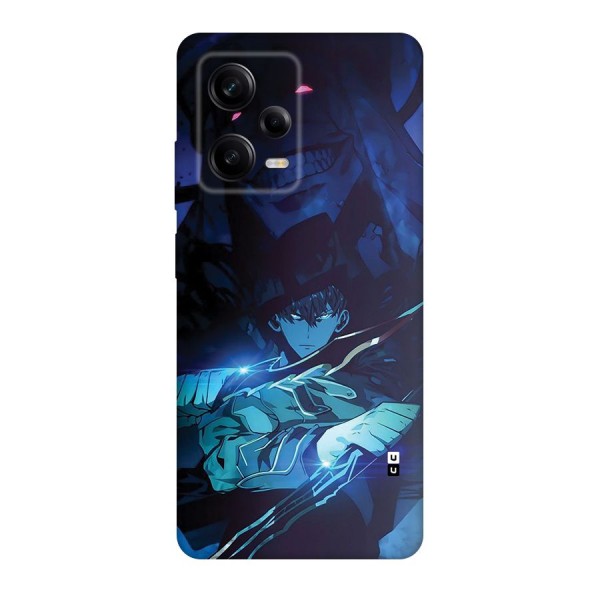 Jinwoo Fighting Mode Back Case for Redmi Note 12 Pro