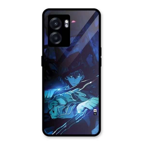 Jinwoo Fighting Mode Glass Back Case for Oppo K10 (5G)