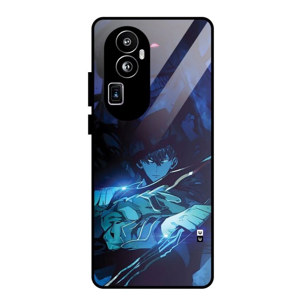 Jinwoo Fighting Mode Glass Back Case for Oppo Reno10 Pro Plus
