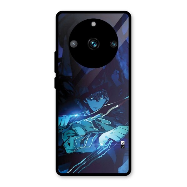 Jinwoo Fighting Mode Glass Back Case for Realme 11 Pro