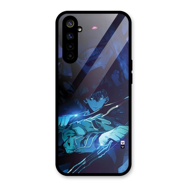 Jinwoo Fighting Mode Glass Back Case for Realme 6