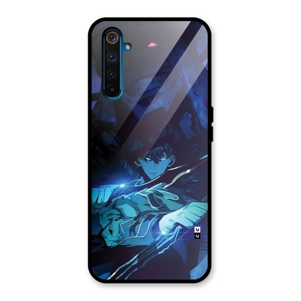 Jinwoo Fighting Mode Glass Back Case for Realme 6 Pro