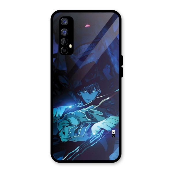 Jinwoo Fighting Mode Glass Back Case for Realme 7