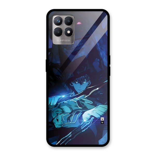 Jinwoo Fighting Mode Glass Back Case for Realme Narzo 50