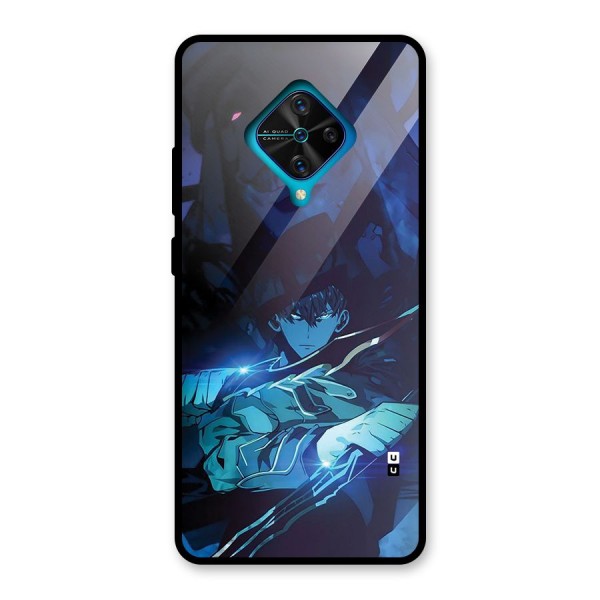 Jinwoo Fighting Mode Glass Back Case for Vivo S1 Pro