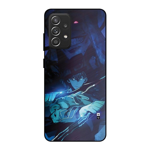 Jinwoo Fighting Mode Metal Back Case for Galaxy A52