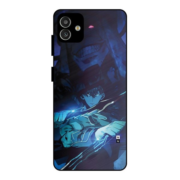 Jinwoo Fighting Mode Metal Back Case for Galaxy M13 5G