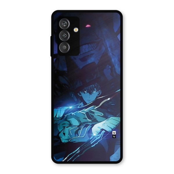 Jinwoo Fighting Mode Metal Back Case for Galaxy M14 5G